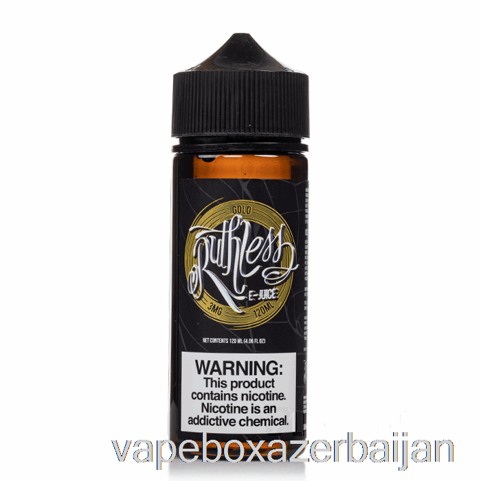 Vape Box Azerbaijan Gold - Ruthless Vapor - 120mL 0mg